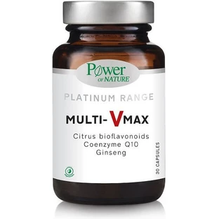 Power Of Nature Platinum Range Multi-Vmax Energy & Immune Boosting Multivitamin 100mg 30 caps