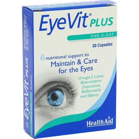 Health Aid Eyevit Plus Suplemento Dietético Especial 30 cáps.