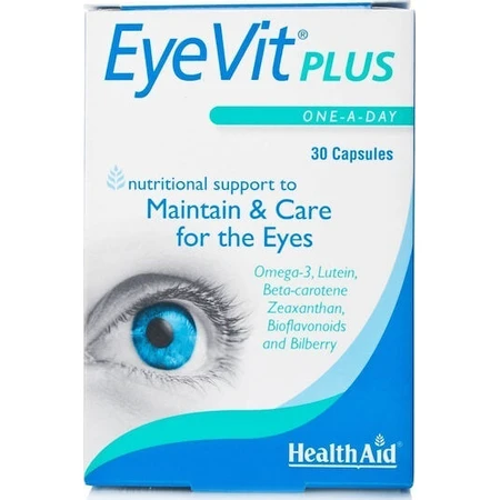 Health Aid Eyevit Plus Suplemento Dietético Especial 30 cáps.