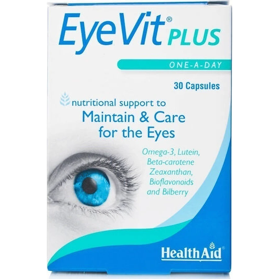 Health Aid Eyevit Plus Suplemento Dietético Especial 30 cáps.