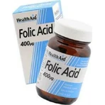 Health Aid Folic Acid Vitamin for Nervous System Health 400mcg 90 Comprimés