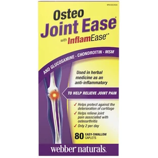 Webber Naturals Osteo Joint Ease Joint & Bone Health Supplement 80 Kapseln