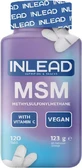 Inlead Nutrition MSM + Vitamin C 2000mg Immune Boosting Supplement 120 tabs