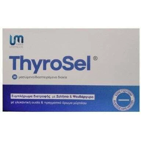 Pharma Unimedis Thyrosel Immune System Supplement 30 caps