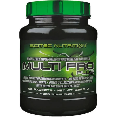 Scitec Nutrition Multi Pro Plus Multivitamin for Energy, Immune & Nervous System Support 30 x 1 sachet