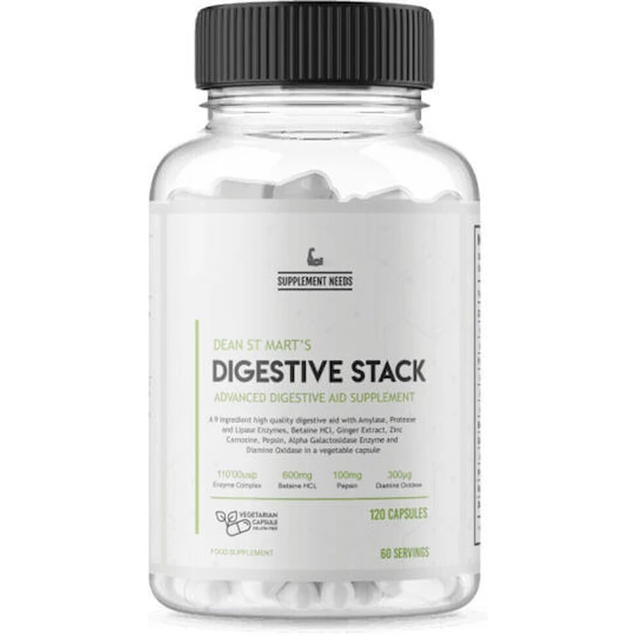 Supplement Needs Digestive Digestive Stack Integratore alimentare Special Special 120 caps