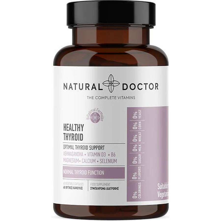 Natural Doctor Healthy Thyroid Suplemento Alimenticio Especial 60 cápsulas vegetales