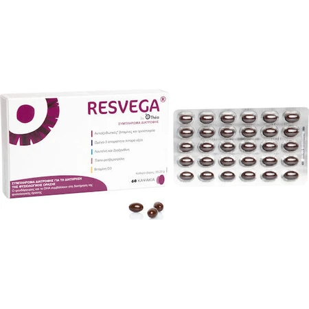 Thea Pharma Hellas Hellas Resvega Complemento Alimenticio Especial 60 cáps.