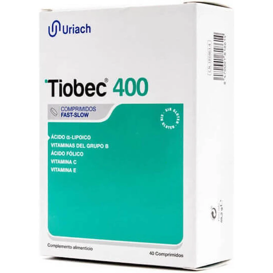Tiobec 400mg, 40 file, Laborest