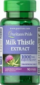 Puritan's Pride Milk Thistle 4:1 Extract 1000 mg 90 softgels