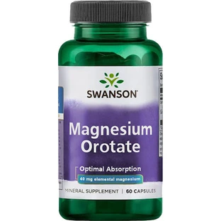 Swanson Magnesium Orotaat 40mg 60 capsules