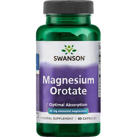 Swanson Magnesium Orotaat 40mg 60 capsules