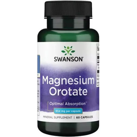 Swanson Magnesium Orotaat 40mg 60 capsules