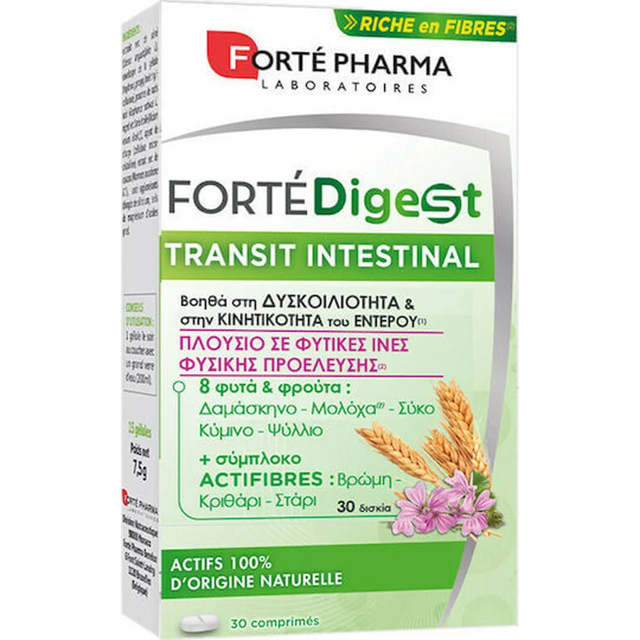 Forte Pharma Fortedigest Complemento Alimenticio Especial 30 comp.