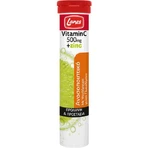 Lanes Vitamine C + Zink Vitamine voor versterking van immuunsysteem, huid & antioxidant werking 500mg Citroen 20 tabs eff