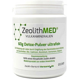 Zeolith-Bentonite-Versand 60gr Natural Detoxification and Cleansing