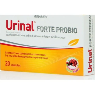 Walmark Urinal Urinal Forte Probio Nahrungsergänzungsmittel Spezial Spezial 20 Kapseln