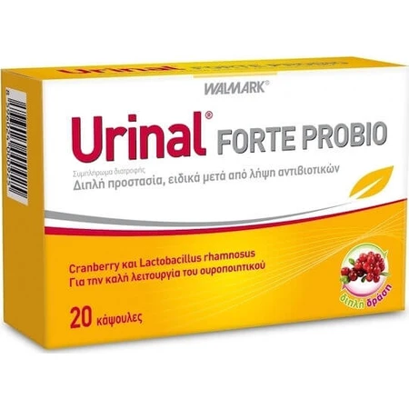 Walmark Urinal Urinal Forte Probio Nahrungsergänzungsmittel Spezial Spezial 20 Kapseln