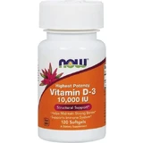 Now Foods Vitamina D-3 Vitamin for Immune Support & Egg Health 10000iu 120 softgels