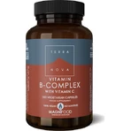 TerraNova B-Complex with Vitamin C Vitamin for Energy, Immune & Nervous System Strengthening 540mg 100 veget 100 capsules