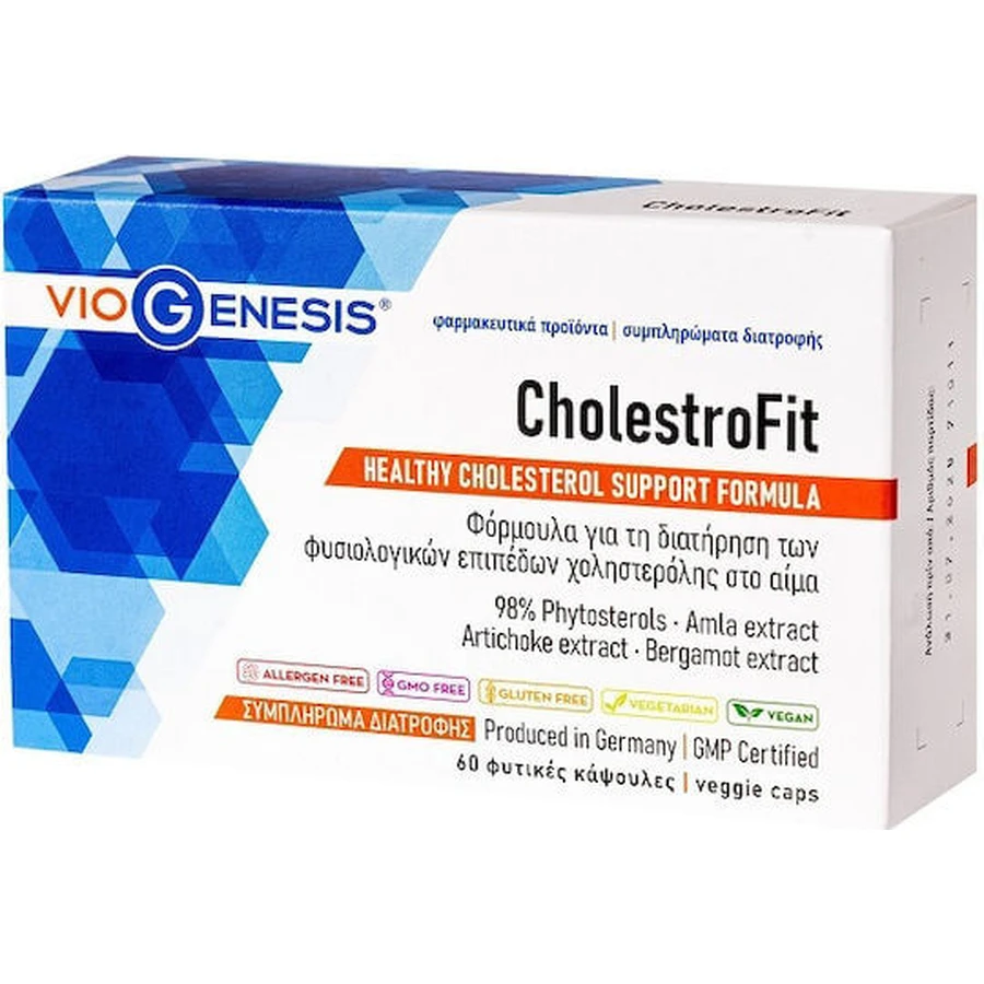 Viogenesis Cholestrofit Food Supplement Special 60 veget capsules