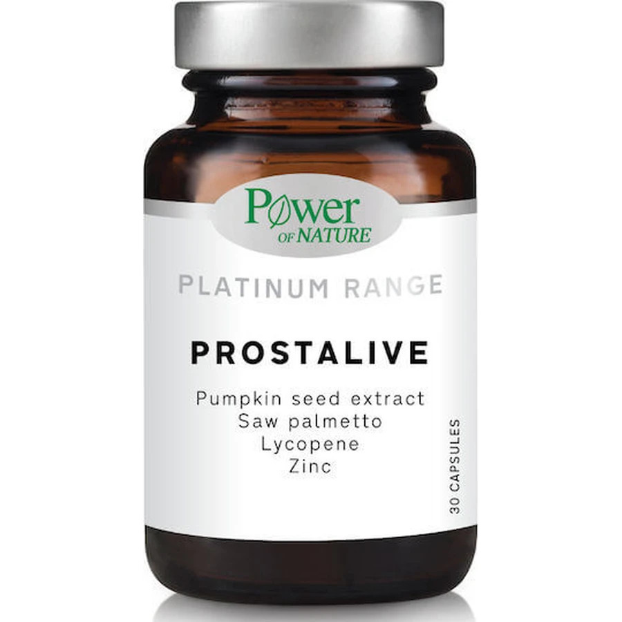 Power Of Nature Platinum Range Prostalive Nahrungsergänzungsmittel Spezial 30 Kapseln