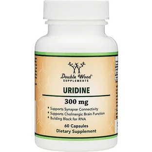 Double Wood Uridine 300 mg Suplemento para la memoria 60 cáps.