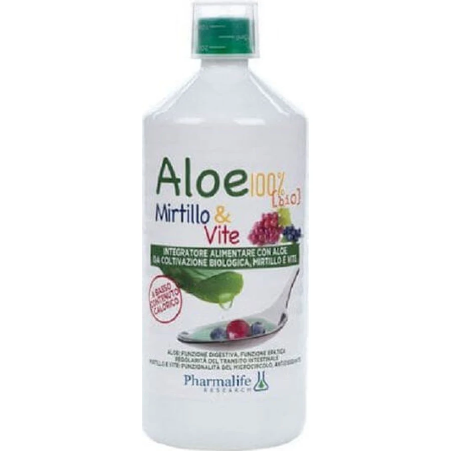 Pharmalife Aloe Gel Premium 1000ml Blueberry & Vine