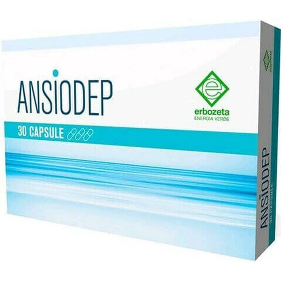 Erbozeta Ansiodep Angst supplement 30 caps