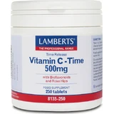 Lamberts Vitamin C Time Vitamin for Immune Support, Skin & Antioxidant Action 500mg 250 Tablets