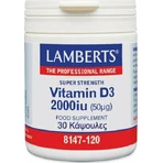 Lamberts Vitamin D3 Vitamin for Immune Support & Egg Health 2000iu 30 caps