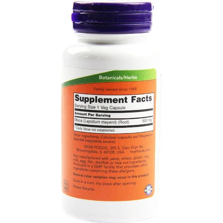 Now Foods Maca 100 pflanzliche Kapseln
