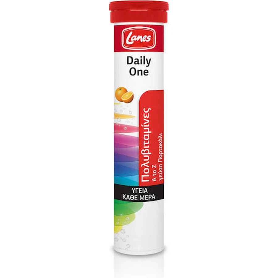 Lanes Daily One Multivitamin für Energie Orange 20 Tabs eff