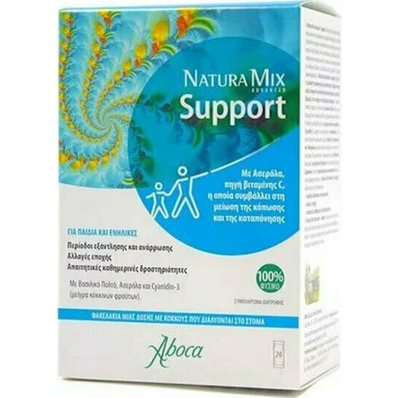 Aboca Natura Mix Advanced Support Spezialnahrungsergänzung 20 Beutel