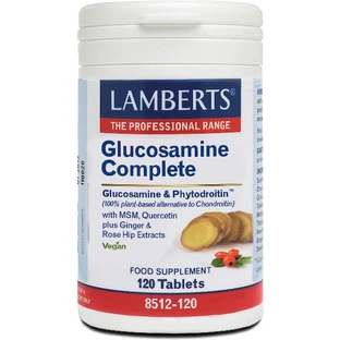 Lamberts Glucosamina Suplemento Completo para la Salud de las Articulaciones y Huesos 60 comp.