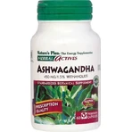 Nature's Plus Herbal Actives Ashwagandha 60 plantaardige capsules