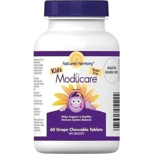 Olympian Labs Moducare Kid's Immunsystem stärkt Ergänzung 60 Kautabletten Grapefruit