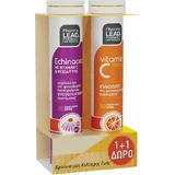 Pharmalead Echinacea Vitamin C Zink + Vitamin C 1000 Immunsystem Unterstützung Supplement 2 x 10 Brausetabletten