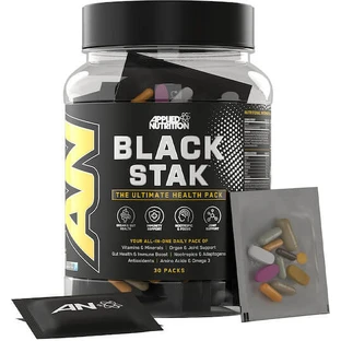 Applied Nutrition Black Stak Het Ultieme Gezondheidspakket Immuunversterkend Supplement 30 sachets