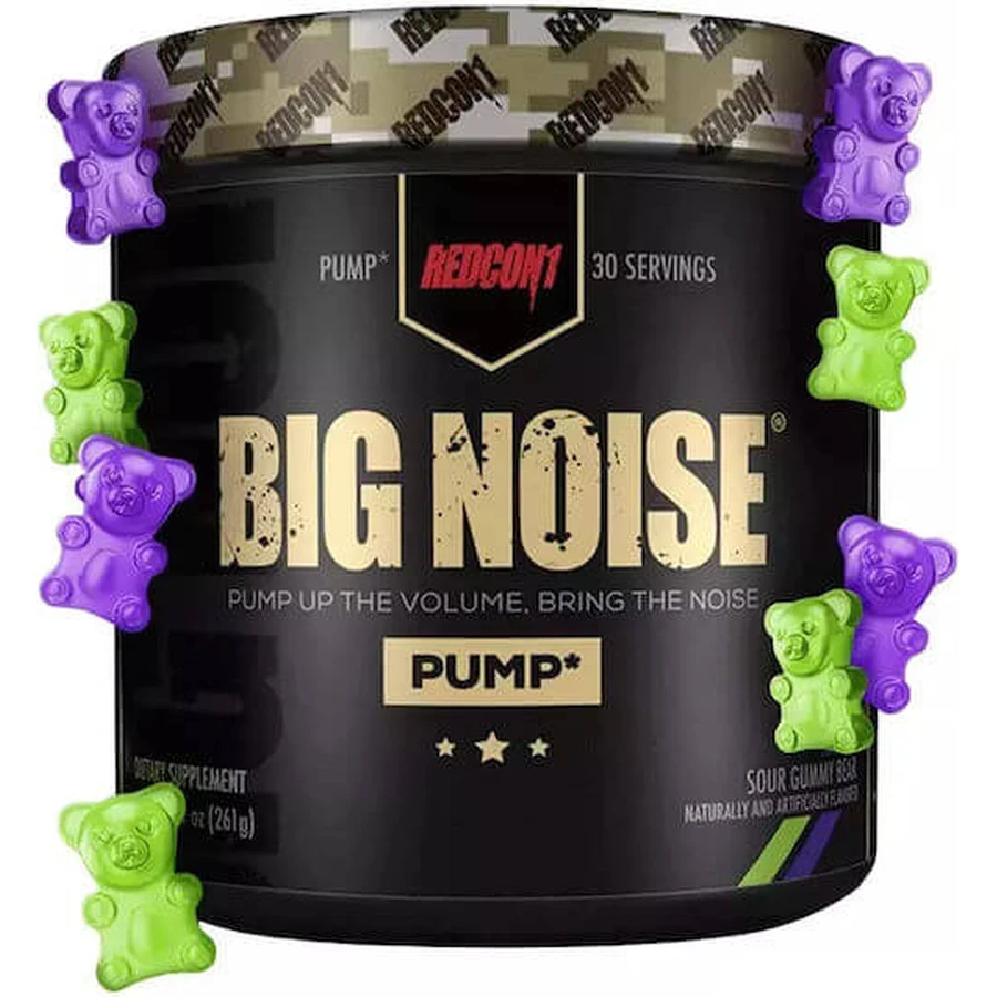Redcon1 Big Noise Pump Spezialnahrungsergänzungsmittel 261gr Saure Bären