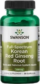 Swanson Korean Red Ginseng Root 400mg 90 caps