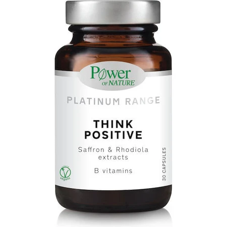 Power Of Nature Platinum Range Think Positive Angst Ergänzung 30 Kapseln