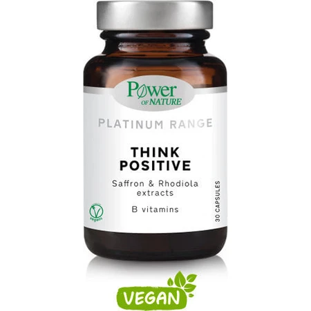 Power Of Nature Platinum Range Think Positive Angst Ergänzung 30 Kapseln