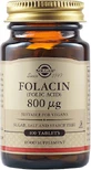 Solgar Folacin Vitamine voor de gezondheid van het zenuwstelsel 800mg 100 tabletten