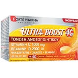 Forte Pharma Ultra Boost 4G Multivitamin Multivitamin zur Stärkung des Immunsystems Orange 30 Tabs eff