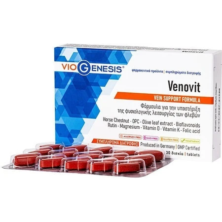 Viogenesis Venovit Food Supplement Special 30 tabs