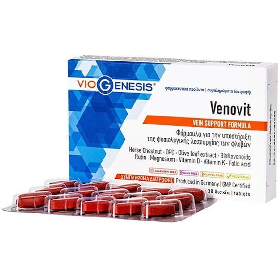 Viogenesis Venovit Food Supplement Special 30 tabs