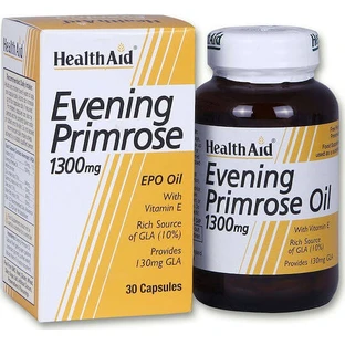 Health Aid Evening Primrose Oil 1300mg Menopause Supplement 30 caps