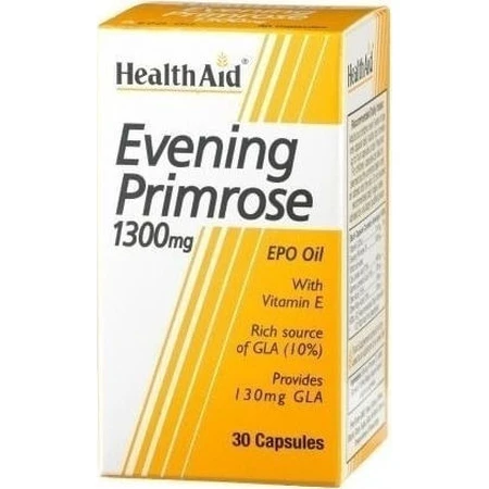 Health Aid Evening Primrose Oil 1300mg Menopause Supplement 30 caps