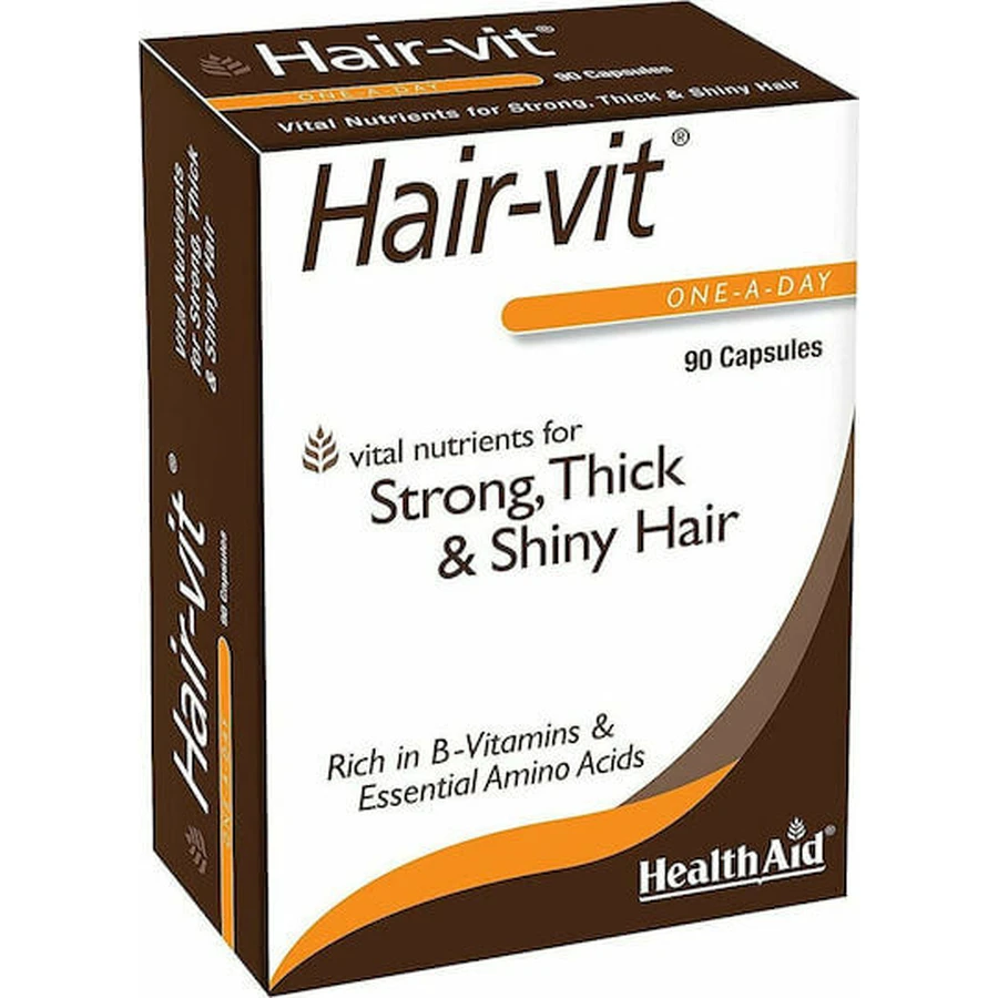 Health Aid Hair-Vit Spezial-Nahrungsergänzungsmittel 90 Kapseln